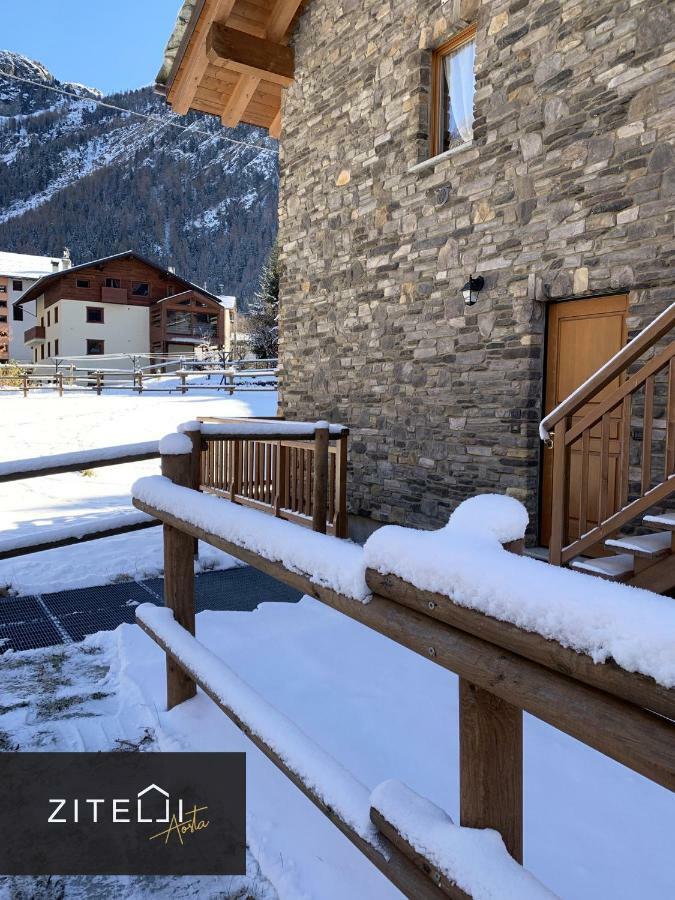 Вилла Zitelli Aosta Конье Экстерьер фото